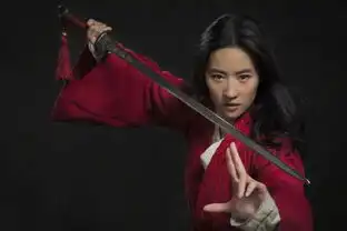 组图为角色拼了花木兰刘亦菲女扮男装剧照曝光显憨厚
