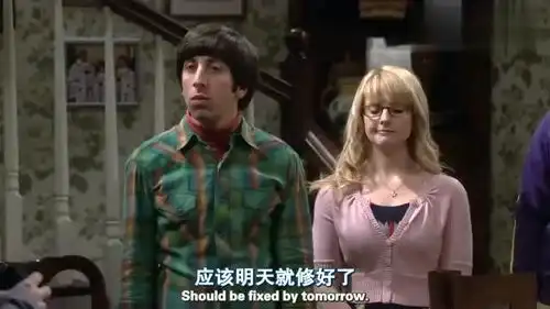 生活大爆炸听到家里停电,霍华德就不淡定了,这个举动就夸张了