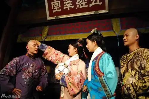 宫杨幂和冯绍峰的剧照