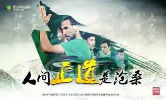 国安发战舜天海报人间正道是沧桑誓取胜图