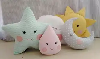 家里的玩偶抱枕统统不用买,两块布就能缝,布艺手工附教程