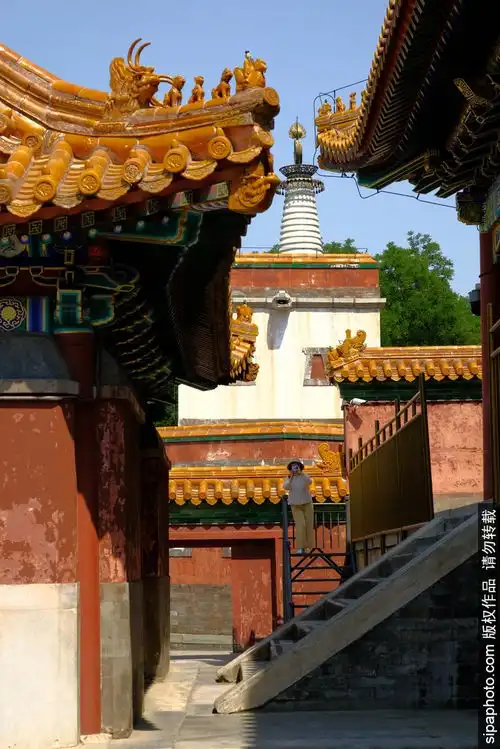 北京颐和园四大部洲
