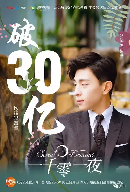 恭喜一千零一夜网络播放量突破30亿