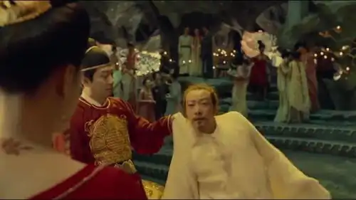 妖猫传杨玉环夸李白的诗,写得好,没成想李白害羞了