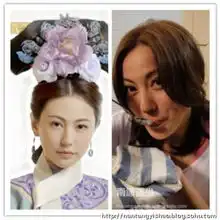 曝步步惊心女星素颜照刘心悠艳压刘诗诗