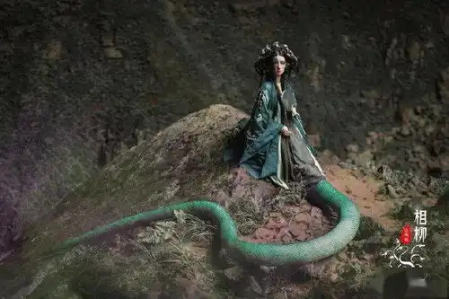 绝美90后女孩给妖怪拍写真,复原山海经,外媒惊叹中华文化,太神奇了异兽中国西王母