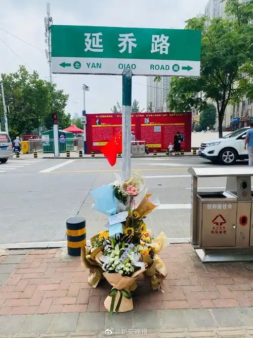 全网刷屏这块路牌下一片花海
