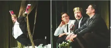 话剧哈姆雷特剧照摄
