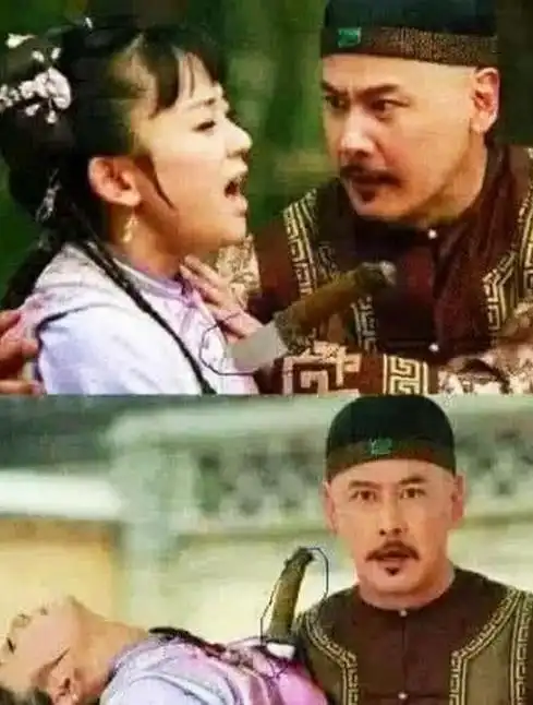 骗了我们好多年的穿帮镜头,紫薇这一幕能让人笑出猪叫了
