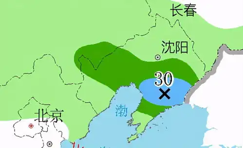 辽宁大面积风雨卷土重来雨水主要落在辽宁下列区域