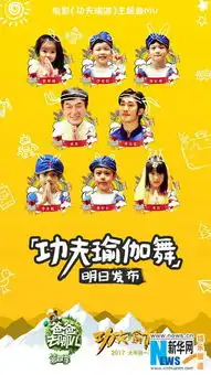 成龙李治廷携安吉阿拉蕾等跳功夫瑜伽舞