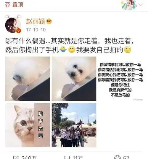 赵丽颖微博头像大全置顶
