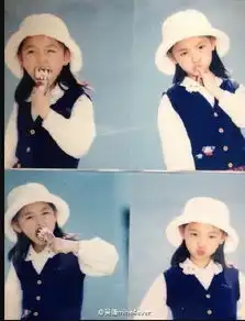 本以为曹曦月小时候够美了,看到吴倩后,才明白啥叫从小美到大
