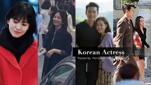 路人镜头下的女明星宋慧乔被赞像芭比,孙艺珍玄彬本人根本雕像洋娃娃
