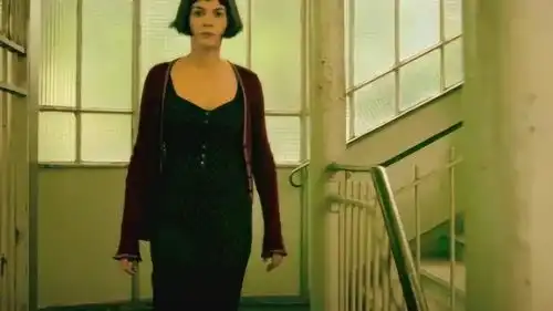 天使爱美丽艾米丽在过道里,发现尼诺向她提问的图片