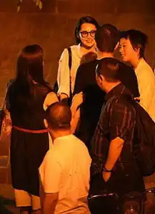 笑傲江湖冲盈cp再聚活久见李亚鹏许晴组饭局窦靖童相伴
