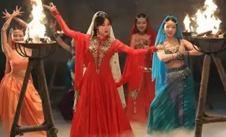 柳岩化身天竺少女娇俏可人少女感十足