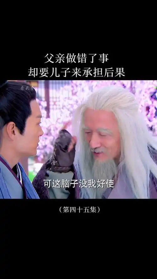 父亲犯的错,要儿子来承担一切后果吗神雕侠侣新神雕侠侣吴磊