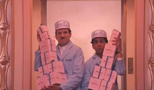 电影布达佩斯大饭店复古唯美的形式感,战前欧洲的怀旧感