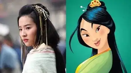 好莱坞女主花木兰刘亦菲靠什么成为迪士尼第八位公主