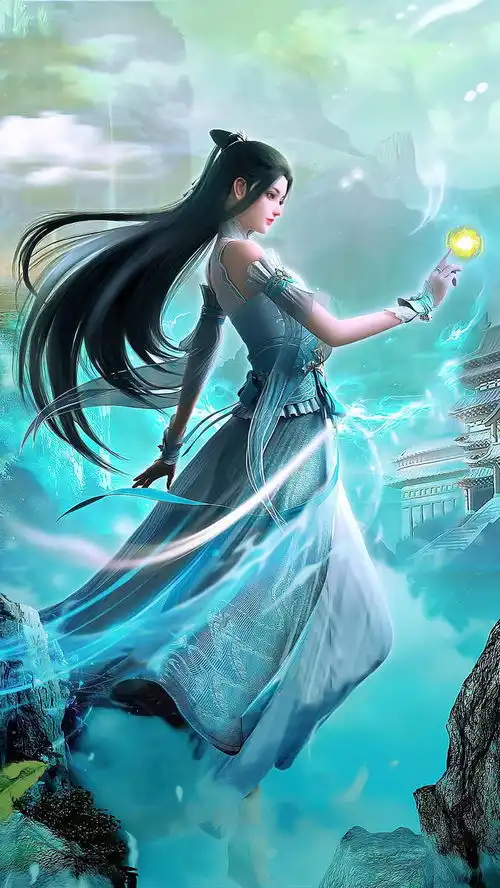 动漫壁纸斗破苍穹国漫女神萧薰儿
