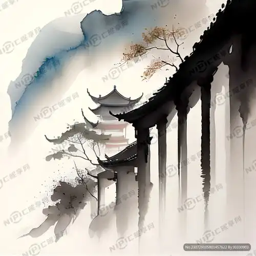ai创作图长安三万里nipic.com
