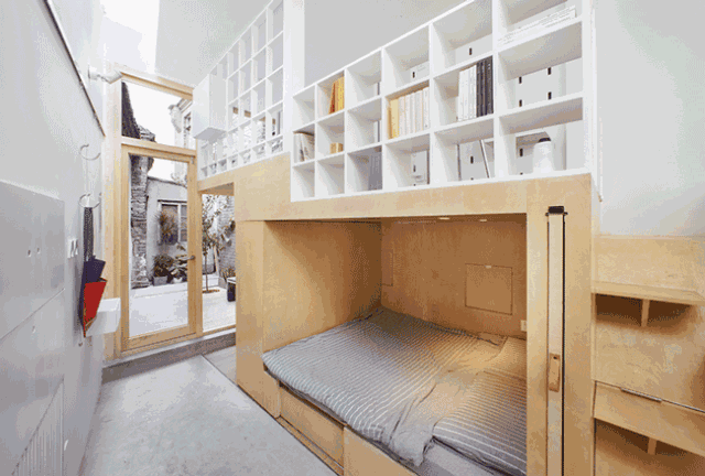 北京一家5口蜗居夹缝房,日本设计师魔改成别墅,增值数百万