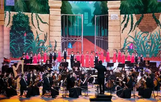 七幕人生携手腾讯音乐剧放牛班的春天助力公益