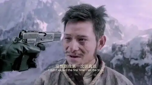 智取栾平被枪决摔下悬崖,不料悬崖下有人在等他,精彩了