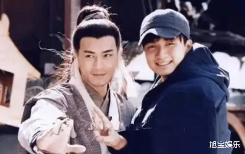 神雕侠侣片场照,神雕扮演者罕见露出真容