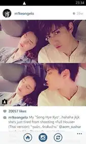 泰版浪漫满屋mike火爆男女主角幕后私照大曝光
