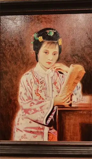 87版红楼梦平儿沈琳当了画家,携剧中人物画作亮相红学年会
