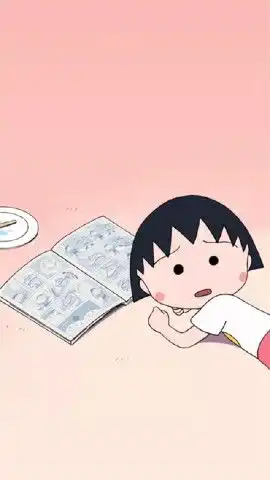 樱桃小丸子壁纸如果和女生比的话,男生中傻瓜好像比较多
