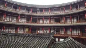 40秒带你看看成都现实版大鱼海棠客家土楼
