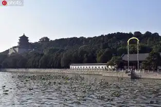 北京颐和园探海灯杆正式亮相金色祥云百年重现