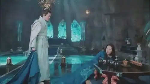 大王把陆漓带回蓝湖,不准陆漓和别人成亲