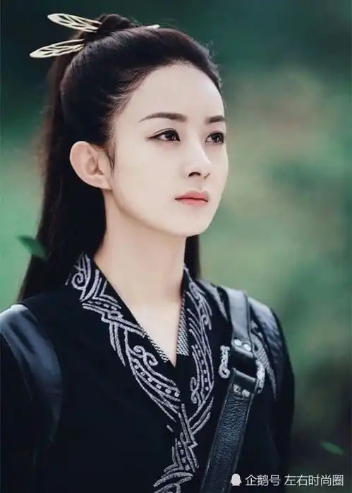 女星留大光明发型,刘诗诗最美的角色,她的发际线不输杨幂
