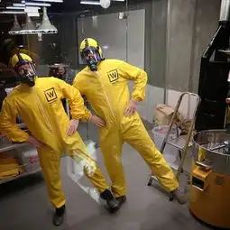 男子模仿绝命毒师开实验室咖啡厅