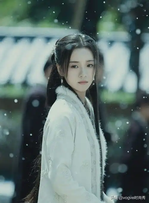 雪中悍刀行女主李庚希新剧开播,同样是古装,画风截然不同
