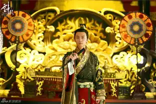 组图云中歌登基剧照陈晓眼神切换无压力
