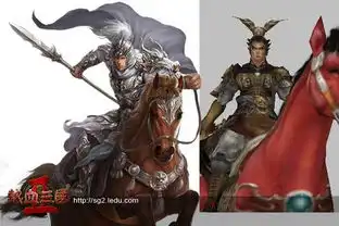 热血三国2长鬃飞扬战马精美原画赏析