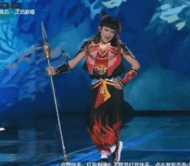 王祖蓝跨年哪吒造型,像金刚葫芦娃又像如花
