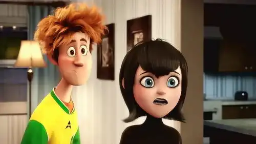 精灵旅社梅菲斯第一次要到公公婆婆的家里,婆婆的反应很激动
