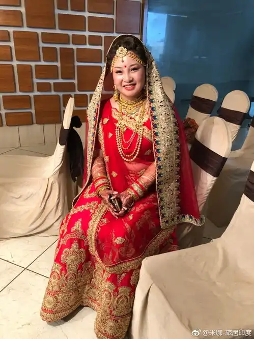 中国姑娘远嫁印度晒婚礼照片,网友纷纷表示不能接受