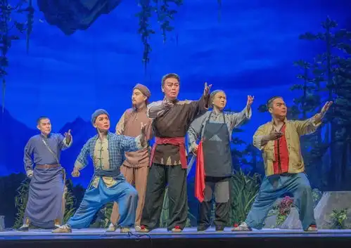 现代京剧杜鹃山剧照