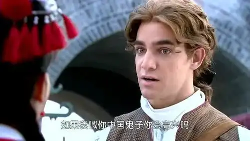 小燕子街头卖艺,被班杰明喜欢,偷偷的画她,小燕子生气了
