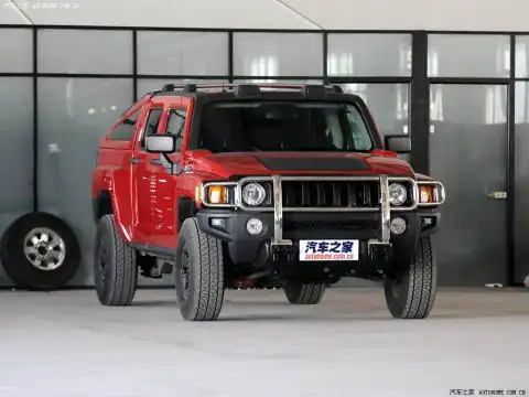悍马悍马h3车身外观图片
