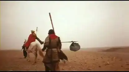 谁哪里有大话西游最后孙悟空倒背着金箍棒离开的背影的那张图片