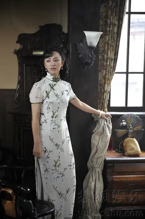 罗海琼借枪最新剧照曝光华美旗袍秀