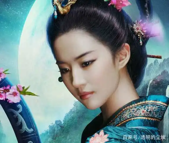 刘亦菲不输南烟斋笔录的造型,出尘的气质,飘然若仙
